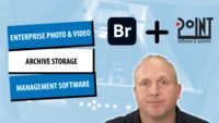 Enterprise photo and video archive storage management software PoINT Storage Manager